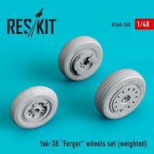 1/48 Yakovlev Yak-38 Forger wheels set