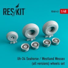 1/48 Sikorsky UH-34 Seahorse / Westland Wessex wheels set