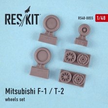 1/48 Mitsubishi F-1 / T-2 wheels set