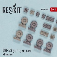 1/48 CH-53 MH-53M wheels set