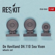 1/48 DH.110 Sea Vixen wheels set