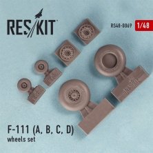 1/48 F-111 A/B/C/D weighted wheels set