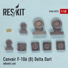 1/48 Convair F-10 Delta Dart wheels set