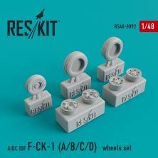 1/48 AIDC IDF F-CK-1 A/B/C/D Wheel Set