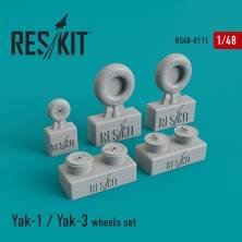 1/48 Yakovlev Yak-1 / Yak-3 wheels set