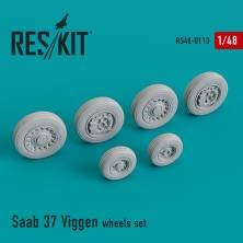 1/48 Saab AJ-37/SK-37/ Viggen wheels set