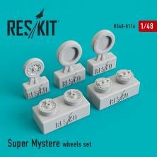 1/48 Dassault Super Mystere B.2 wheel set