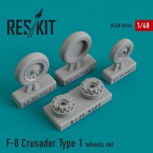 1/48 F-8 Crusader Type 1 wheels set