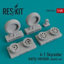 1/48 A-1 Skyraider early wheels set