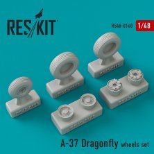 1/48 Cessna A-37A/A-37B Dragonfly wheels set