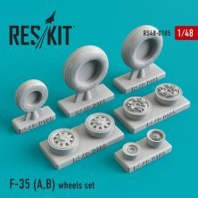 1/48 F-35 A/B wheels set