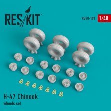 1/48 H-47 Chinook wheel set