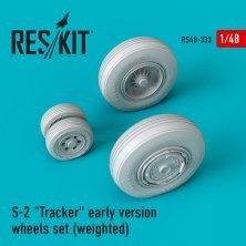 1/48 S-2 Tracker early version wheels