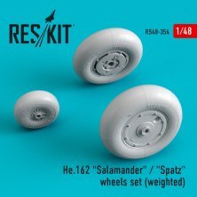 1/48 He 162 Salamander/Spatz wheels