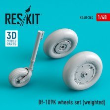 1/48 Bf-109K wheels set