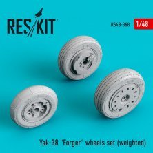 1/48 Yak-38 Forger wheels set