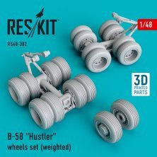 1/48 B-58 Hustler wheels set