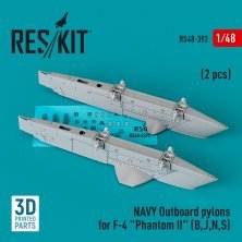 1/48 NAVY Outboard pylons F-4 Phantom II