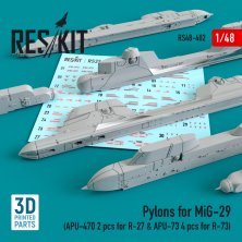 1/48 Pylons for MiG-29