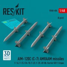 1/48 AIM-120C C-7 AMRAAM missiles.