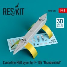 1/48 Centerline Mer pylon for Republic F-105D/F-105G