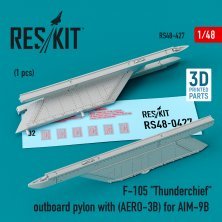 1/48 Republic F-105D/F-105G Thunderchief outboard pylon AERO-3B