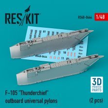1/48 Republic F-105D/F-105G outboard AGM-12 & AGM-45 pylons