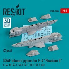 1/48 USAF Inboard pylons for McDonnell F-4 Phantom II