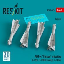 1/48 AIM-4 Falcon missiles.