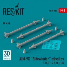 1/48 AIM-9X Sidewinder missiles.
