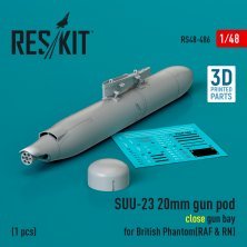 1/48 SUU-23 20mm gun pod close gun bay