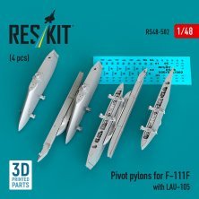 1/48 Pivot pylons for F-111F with LAU-105.