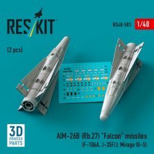 1/48 AIM-26B Rb.27 Falcon missiles.