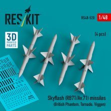 1/48 Skyflash RB71/Av.71 missiles.