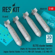 ResKit RS480535 Bombes cluster BL755 1/48