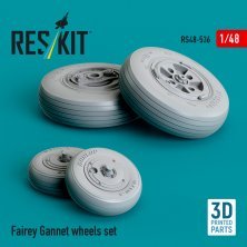 1/48 Fairey Gannet wheels set