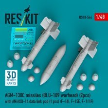 ResKit RS480544 Missiles AGM-130C 1/48 impression 3D