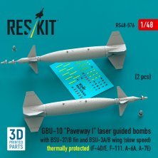 ResKit RS480576 Bombes GBU-10 Paveway I 1/48