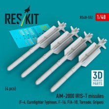 RESKIT 1/48 Missiles AIM-2000 IRIS-T (4 pcs)