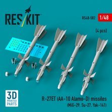 1/48 R-27ET AA-10 Alamo-D missiles.