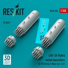 Reskit 1/48 LAU-3A Lanceurs de roquettes Hydra US Army & Navy