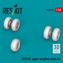 ResKit 1/48 SEPECAT Jaguar Weighted Wheel Set ResKit 1/48 SEPECAT Jaguar Weighted Wheel Set