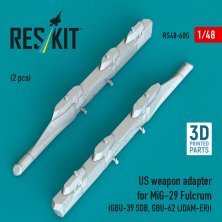 Reskit 1/48 Adaptateur armement US pour MiG-29 Fulcrum