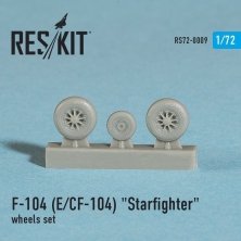 1/72 Lockheed F-104 CF-104 "Starfighter" wheels set