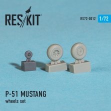 1/72 North-American P-51D MUSTANG wheels set