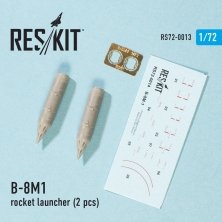1/72 B-8 1 rocket launcher for Migs and Sukhoi's