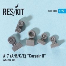 1/72 Vought A-7A/A-7B/A-7C/A-7E "Corsair II" wheels set