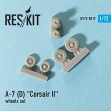 1/72 Vought A-7D "Corsair II" wheels set