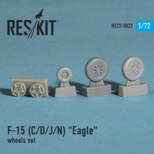 1/72 McDonnell-Douglas F-15C/F-15D/F-15J/F-15N "Eagle" wheels