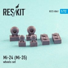1/72 Mil Mi-24 wheels set